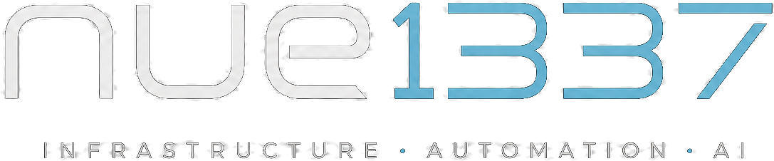nue1337 — Infrastructure, Automation, AI